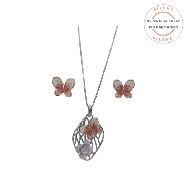Rose_Quartz_Butterfly_Necklace_Earring_Set_Default_Title