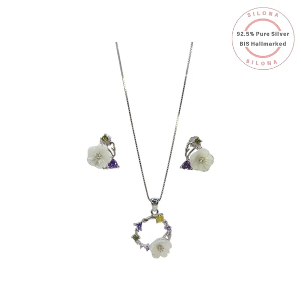 Carved_Mother_Of_Pearl_Floral_Necklace_Set_Default_Title