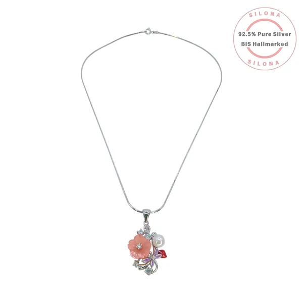 Enamel_Garden_Floral_Necklace_Set_Default_Title