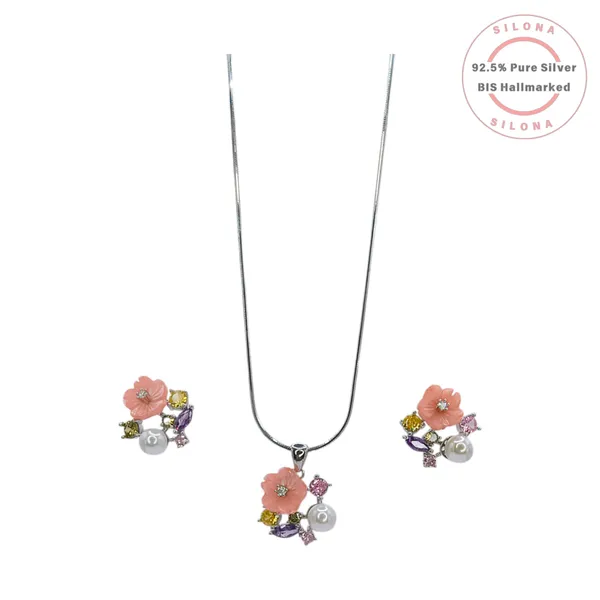 Pastel_Bloom_Multi_Stone_Necklace_Set_Default_Title