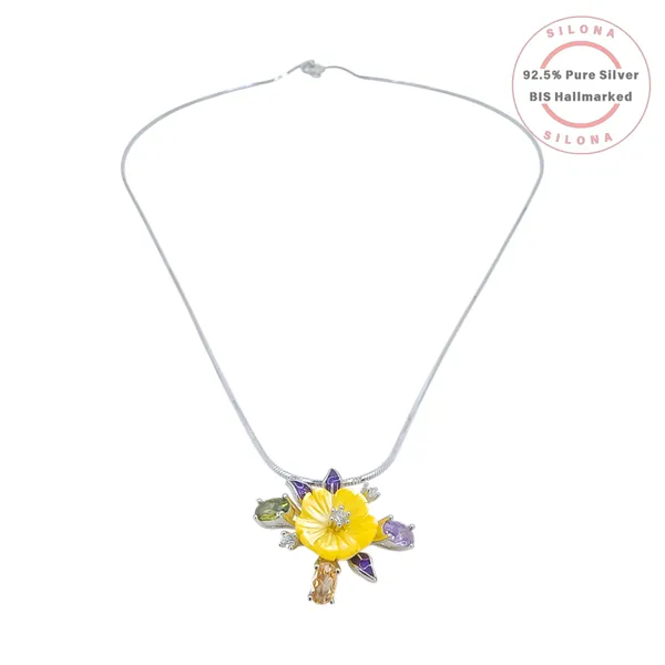 Vibrant_Blossom_Multi_Gem_Necklace_Set_Default_Title
