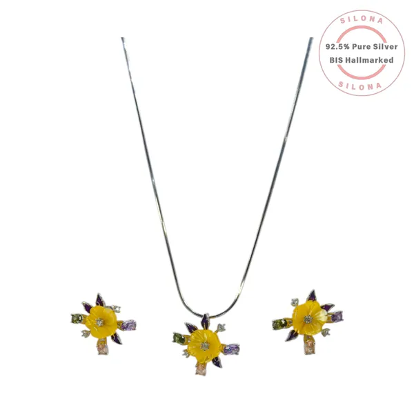 Vibrant_Blossom_Multi_Gem_Necklace_Set_Default_Title