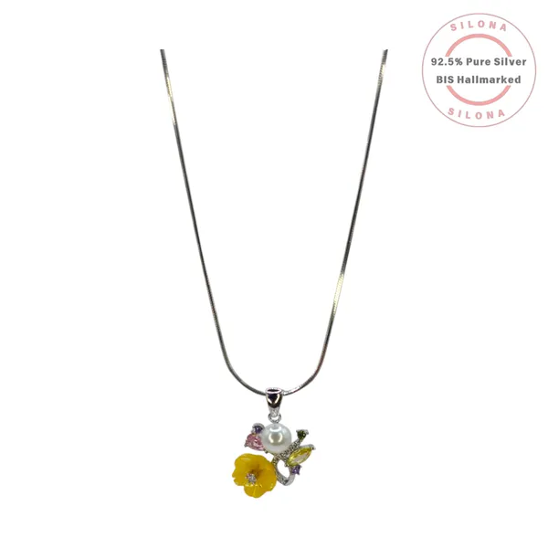 Vibrant_Floral_Pearl_Necklace_Set_Default_Title