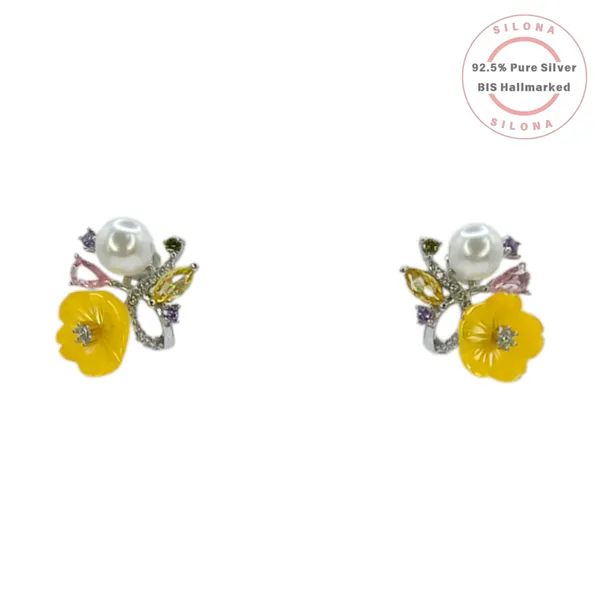 Vibrant_Floral_Pearl_Necklace_Set_Default_Title