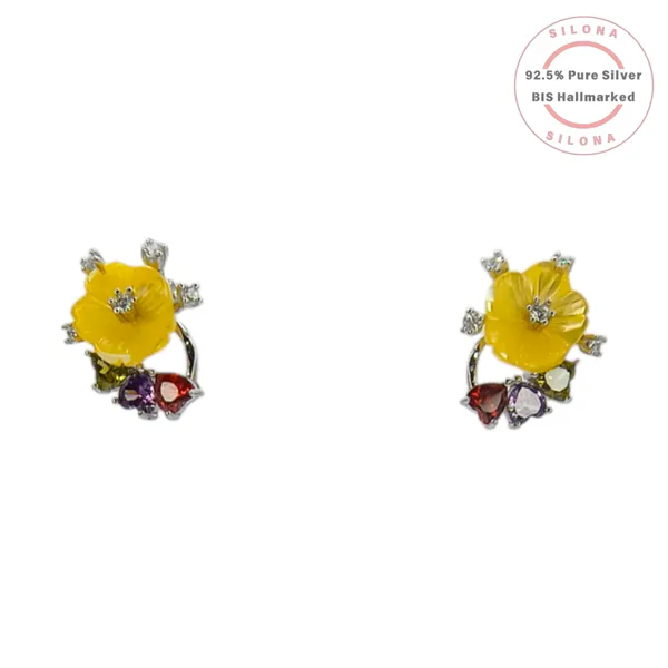 Vibrant_Buttercup_Flower_Necklace_Earring_Set_Default_Title