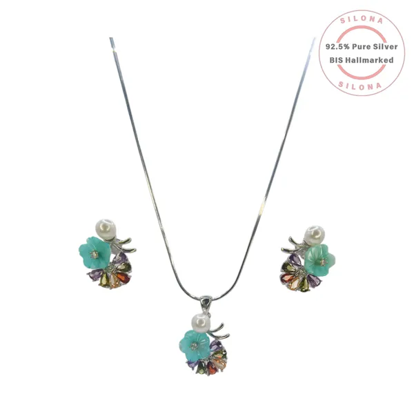 Rainbow_Bloom_Pearl_Floral_Necklace_Set_Default_Title
