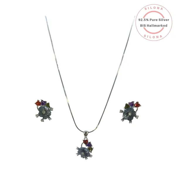 Artisanal_Floral_Bouquet_Necklace_Set_Default_Title