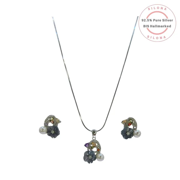 Couture_Floral_Cluster_Necklace_Set_Default_Title