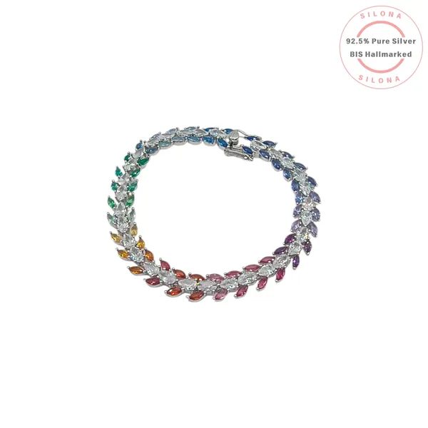 Rainbow_Marquise_Tennis_Bracelet_Default_Title