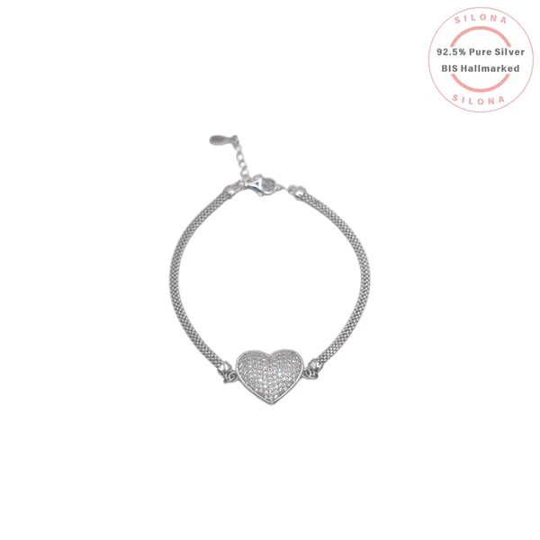 Pave_Cubic_Zirconia_Heart_Bracelet_Default_Title