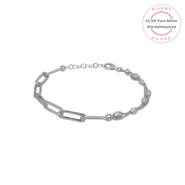 Half_Half_Paperclip_Chain_Bracelet_Default_Title