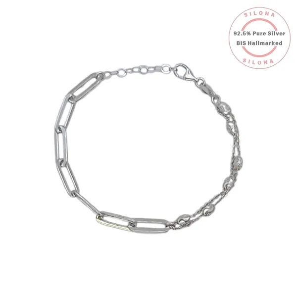 Half_Half_Paperclip_Chain_Bracelet_Default_Title