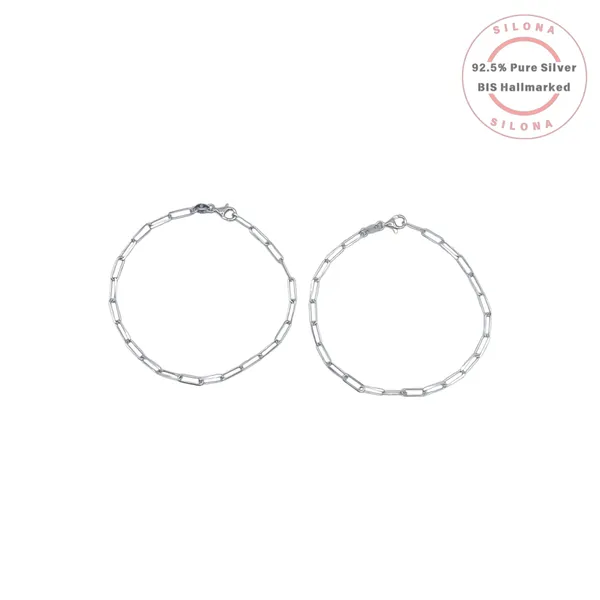 Sleek_Paperclip_Chain_Bracelet_Default_Title