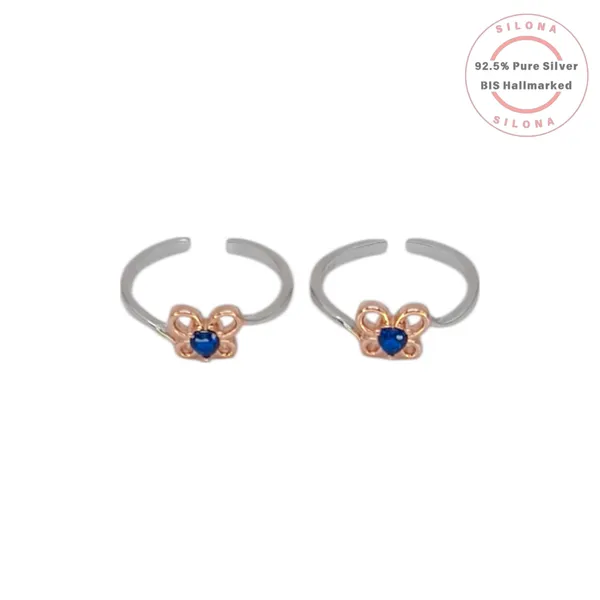 Dual_Tone_Sapphire_Heart_Toe_Ring_Default_Title