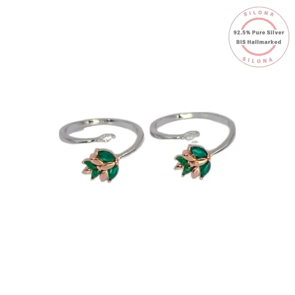 Emerald_Hue_Leaf_Cluster_Toe_Ring_Default_Title