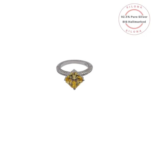 Canary_Solitaire_Silver_Ring