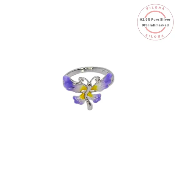 Purple_Enamel_Butterfly_Ring