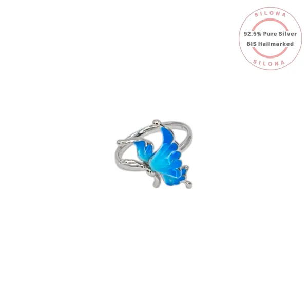 Blue_Enamel_Butterfly_Ring