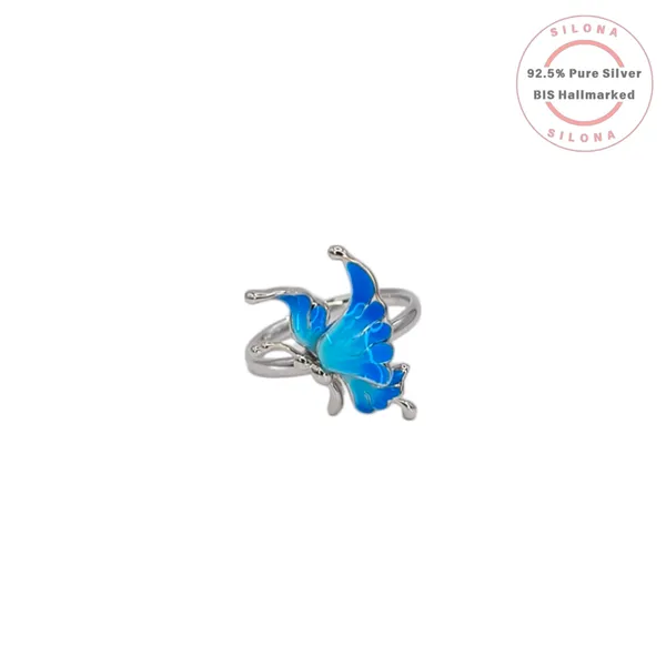 Blue_Enamel_Butterfly_Ring