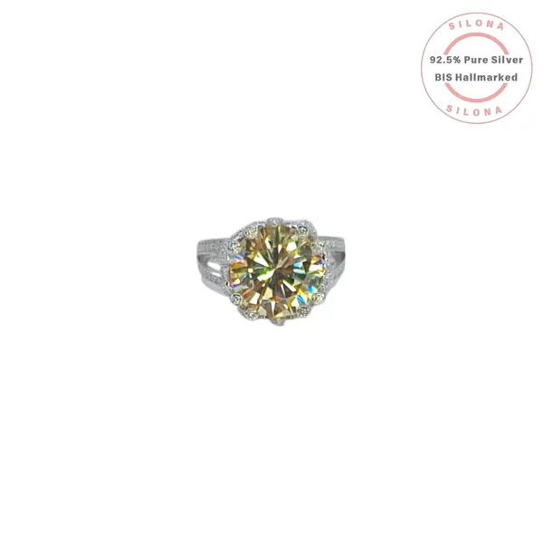 Statement_Canary_Solitaire_Ring