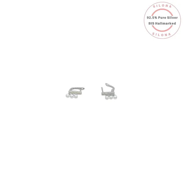 Modern_Pearl_Trio_Huggie_Earrings_Default_Title