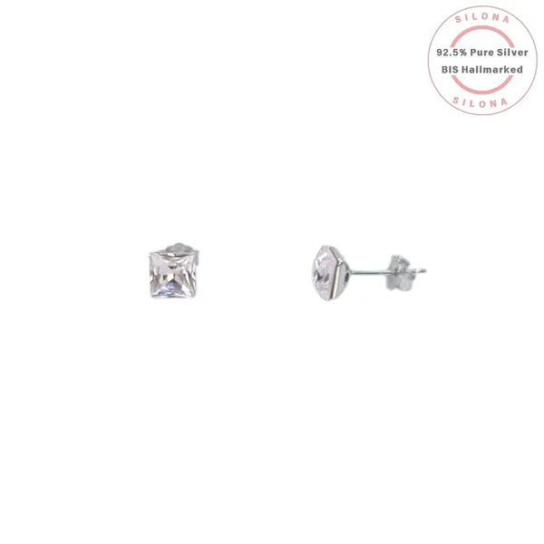 Princess_Cut_Pink_Solitaire_Stud_Earrings_Default_Title