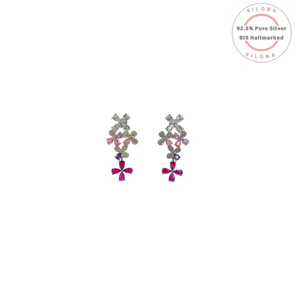 Cascading_Floral_Bouquet_Drop_Earrings_Default_Title