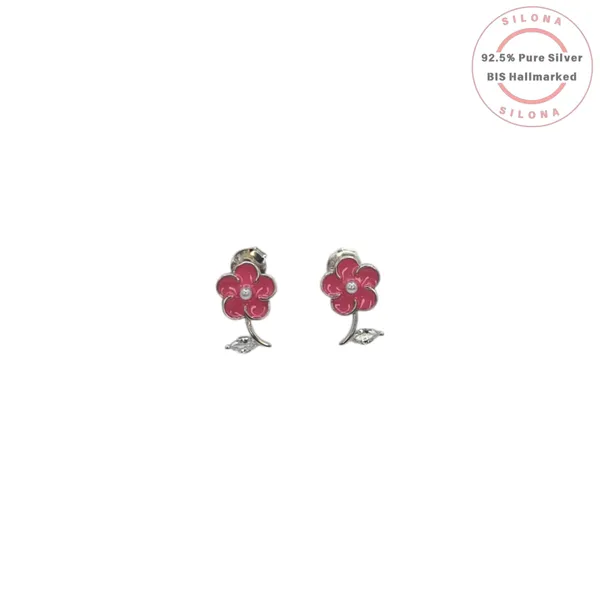 Pink_Enamel_Flower_Stud_Earrings_Default_Title
