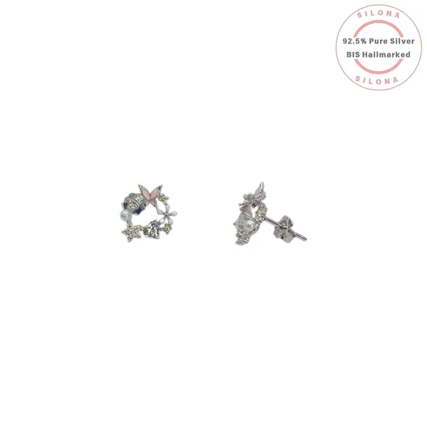 Enchanted_Butterfly_Wreath_Stud_Earrings_Default_Title