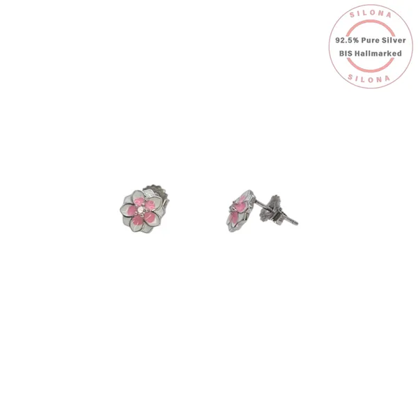 Enamel_Blossom_Pink_Flower_Stud_Earrings_Default_Title