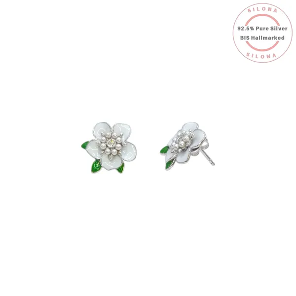 Enamel_Blossom_Pearl_Studs_Default_Title