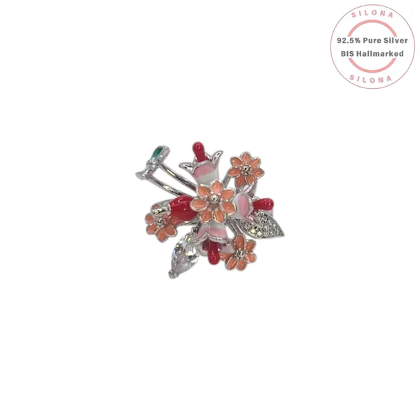 Enamel_Hummingbird_Flower_Bouquet_Ring