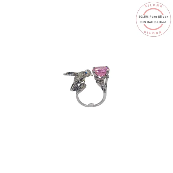 Whimsical_Hummingbird_Pink_Solitaire_Ring