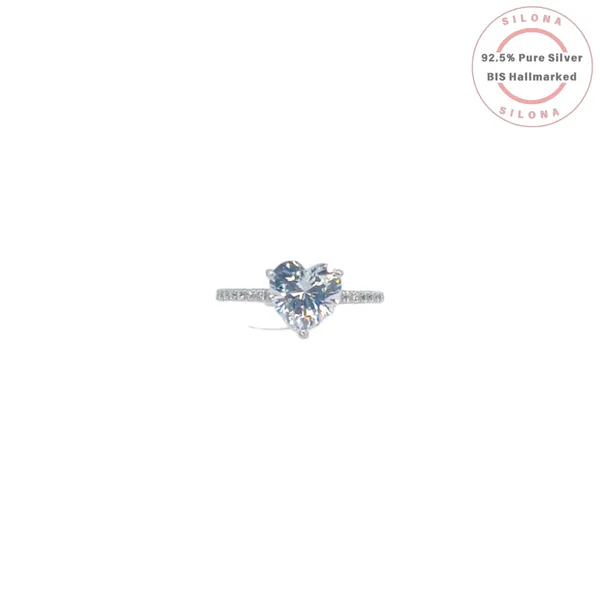Solitaire_Heart_Cubic_Zirconia_Ring