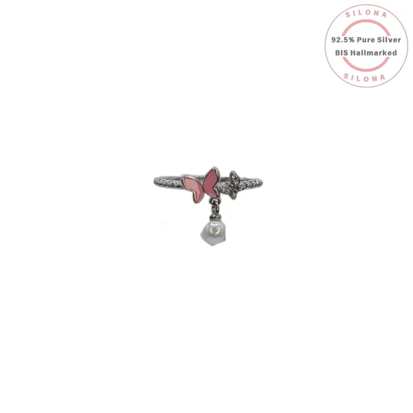 Whimsical_Butterfly_Pearl_Charm_Ring