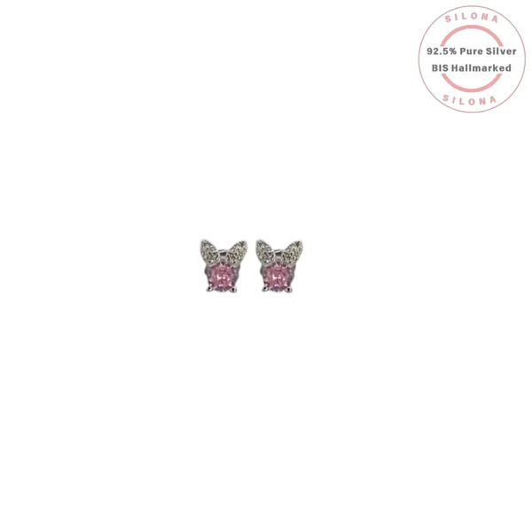 Whimsical_Pink_Butterfly_Studs_Blue