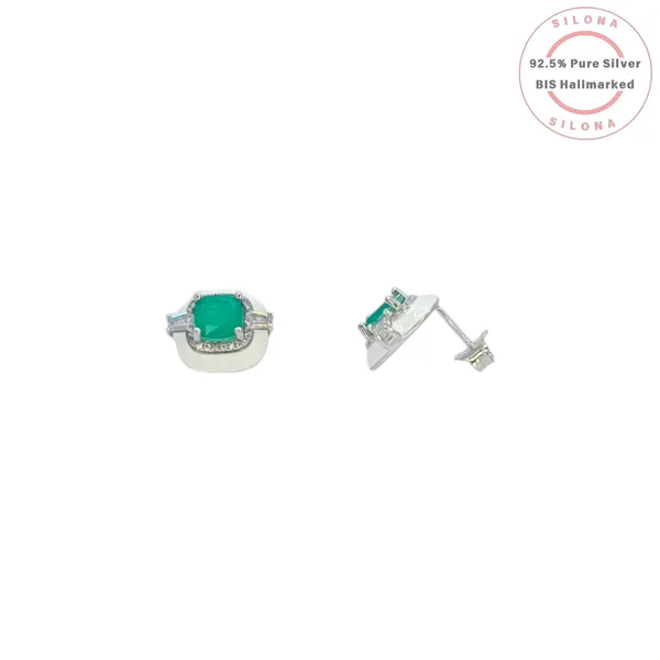 Emerald_Hue_Enamel_Studs_Blue