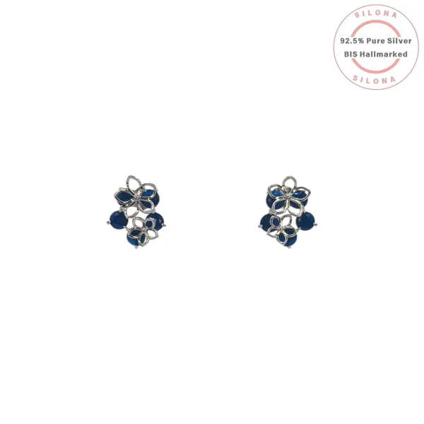 Bloom_Floral_Cluster_Studs_Green
