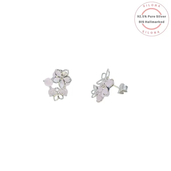 Bloom_Floral_Cluster_Studs_Green