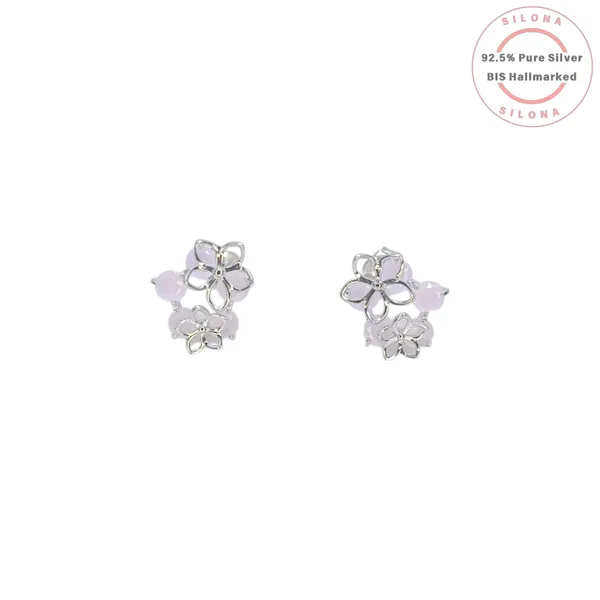 Bloom_Floral_Cluster_Studs_Green