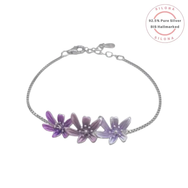 Enamel_Blooms_Bracelet_Purple