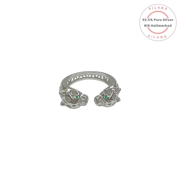 Statement_Panther_Emerald_Hue_Cuff_Ring