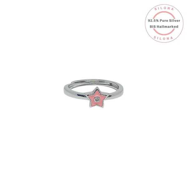 Chic_Pink_Enamel_Star_Ring