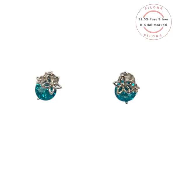 Dainty_Floral_Stud_Earrings_Green