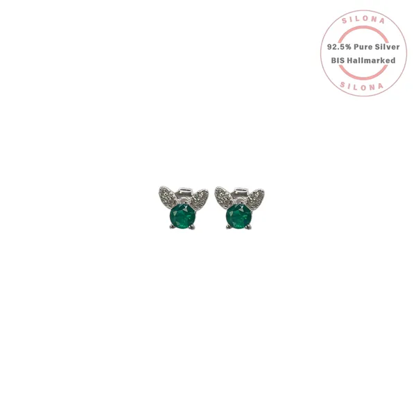 Bunny_Diamond_Look_Stud_Earrings_Pink