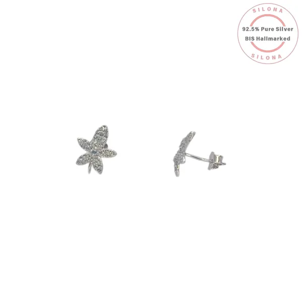Pave_Leaf_Stud_Earrings_Green
