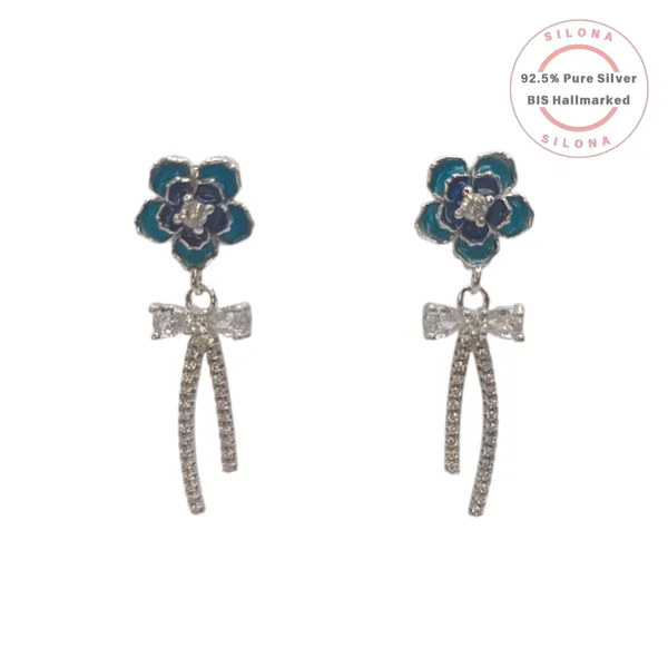 Azure_Blossom_Bow_Drop_Earrings_Beige