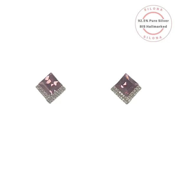 Aura_Princess_Cut_Geometric_Studs_Purple
