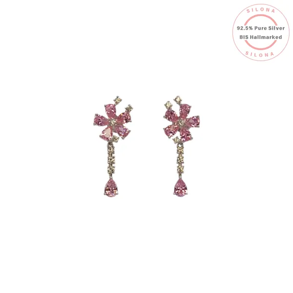 Floral_Cascade_Dangler_Earrings_Clear