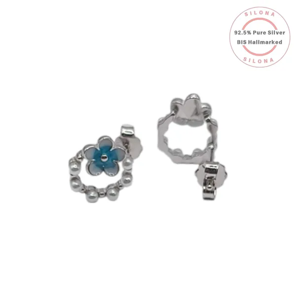 Dainty_Flower_Pearl_Stud_Earrings_Pink
